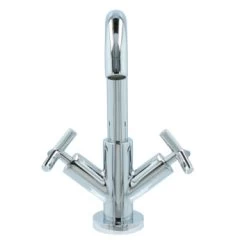 Absolut Wastafelkraan Post 2-knops Chroom -Gamma Badkamer Winkel 123 866