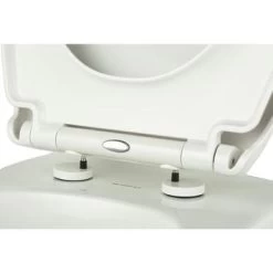 WC Bril Riga Wit Kunststof Met Softclose -Gamma Badkamer Winkel 123 8662