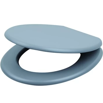 Handson WC bril Antero Grijs MDF met Softclose Handson WC Bril Antero Grijs MDF Met Softclose -Gamma Badkamer Winkel 123 8673