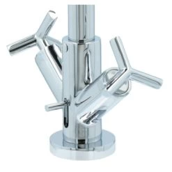 Absolut Wastafelkraan Post 2-knops Chroom -Gamma Badkamer Winkel 123 869