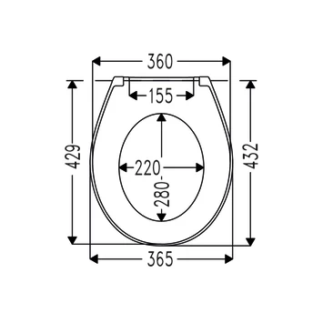 Cedo Mojave Beach wc bril wit softclose duroplast Cedo Mojave Beach Wc Bril Wit Softclose Duroplast -Gamma Badkamer Winkel 123 8715