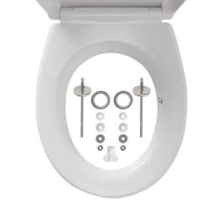 Tiger WC Bril Amadora Pergamon Kunststof Met Softclose 4 Tiger WC Bril Amadora Pergamon Kunststof Met Softclose -Gamma Badkamer Winkel 123 8726