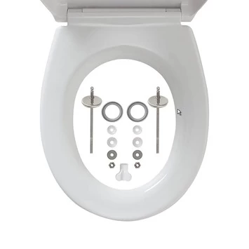 Tiger WC bril Amadora Pergamon Kunststof met Softclose Tiger WC Bril Amadora Pergamon Kunststof Met Softclose -Gamma Badkamer Winkel 123 8726