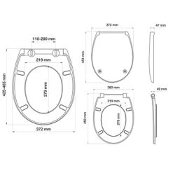 Tiger WC Bril Amadora Pergamon Kunststof Met Softclose 9 Tiger WC Bril Amadora Pergamon Kunststof Met Softclose -Gamma Badkamer Winkel 123 8731