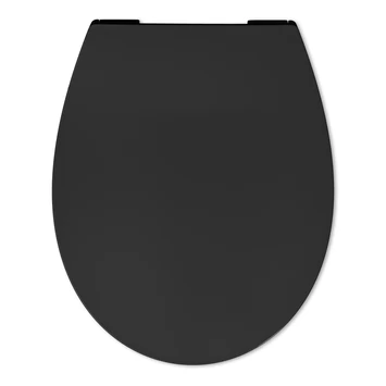 Cedo Mojave Beach wc bril zwart softclose duroplast Cedo Mojave Beach Wc Bril Zwart Softclose Duroplast -Gamma Badkamer Winkel 123 8732