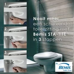 Bemis WC Bril New York Wit Hout Met Softclose 5 Bemis WC Bril New York Wit Hout Met Softclose -Gamma Badkamer Winkel 123 8740