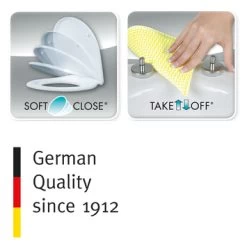 Cedo Delray Wc Bril Wit Softclose D-vorm Duroplast -Gamma Badkamer Winkel 123 8783