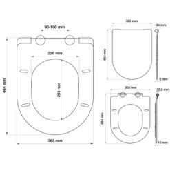 Tiger WC Bril Carter Wit Met Softclose 15 Tiger WC Bril Carter Wit Met Softclose -Gamma Badkamer Winkel 123 8833