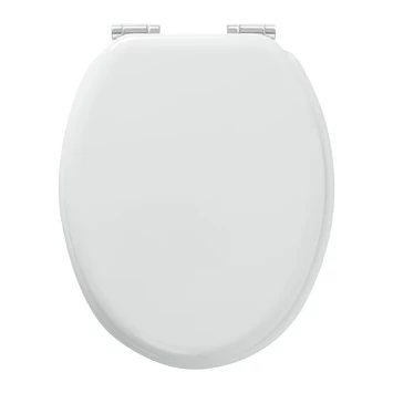 Tiger WC bril Reno Wit MDF met Softclose Tiger WC Bril Reno Wit MDF Met Softclose -Gamma Badkamer Winkel 123 8836