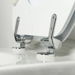 Tiger WC Bril Reno Wit MDF Met Softclose 4 Tiger WC Bril Reno Wit MDF Met Softclose -Gamma Badkamer Winkel 123 8838