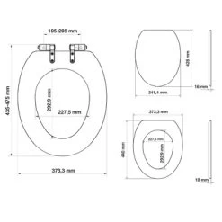 Tiger WC Bril Mississippi Wit Hout Met Softclose 13 Tiger WC Bril Mississippi Wit Hout Met Softclose -Gamma Badkamer Winkel 123 8913