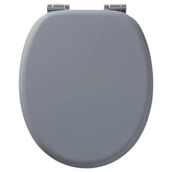 Tiger WC bril Reno Grijs Tiger WC Bril Reno Grijs -Gamma Badkamer Winkel 123 8925