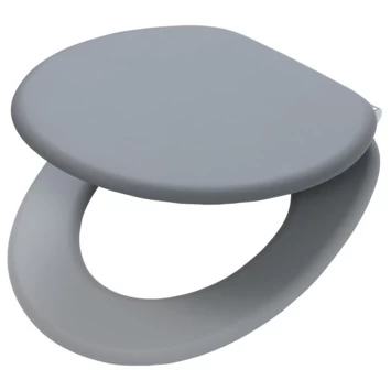 Tiger WC bril Reno Grijs Tiger WC Bril Reno Grijs -Gamma Badkamer Winkel 123 8926