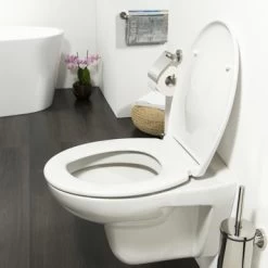 Tiger WC Bril Ventura Wit Kunststof Met Softclose -Gamma Badkamer Winkel 123 8937