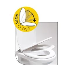 Tiger WC Bril Douglas Walnoot Hout Met Softclose -Gamma Badkamer Winkel 123 8962