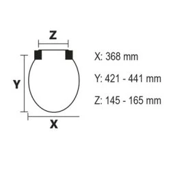Bemis WC Bril New York Zwart Hout Met Softclose -Gamma Badkamer Winkel 123 8975