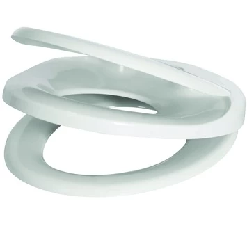 Handson WC bril Astu Wit Kunststof met Softclose Handson WC Bril Astu Wit Kunststof Met Softclose -Gamma Badkamer Winkel 123 8996