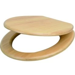 Handson WC Bril Anneli Bamboo Hout -Gamma Badkamer Winkel 123 9008