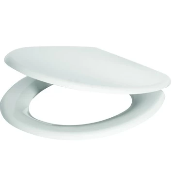 Handson WC bril Usko Wit Kunststof met Softclose Handson WC Bril Usko Wit Kunststof Met Softclose -Gamma Badkamer Winkel 123 9020