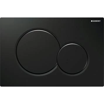 Geberit Bedieningspaneel Sigma 01 Zwart glanzend Geberit Bedieningspaneel Sigma 01 Zwart Glanzend -Gamma Badkamer Winkel 123 9053