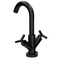 Absolut Wastafelkraan Post 2-knops Zwart 4 Absolut Wastafelkraan Post 2-knops Zwart -Gamma Badkamer Winkel 123 918