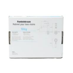 Atlantic Fonteinkraan Riley Met Hendel Zwart -Gamma Badkamer Winkel 123 92