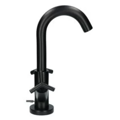 Absolut Wastafelkraan Post 2-knops Zwart 7 Absolut Wastafelkraan Post 2-knops Zwart -Gamma Badkamer Winkel 123 921