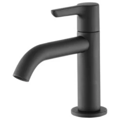 Atlantic Fonteinkraan Riley Met Hendel Zwart -Gamma Badkamer Winkel 123 93