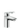 Hansgrohe Wastafelkraan Logis Loop 100 Met Hendel En Waste Chroom -Gamma Badkamer Winkel 123 944