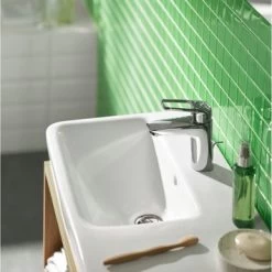 Hansgrohe Wastafelkraan Logis Loop 100 Met Hendel En Waste Chroom -Gamma Badkamer Winkel 123 946