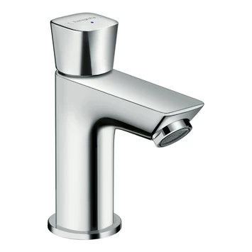 Hansgrohe Fonteinkraan MyCube Pillar Tap met Draaiknop Chroom Hansgrohe Fonteinkraan MyCube Pillar Tap Met Draaiknop Chroom -Gamma Badkamer Winkel 123 984
