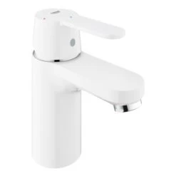 GROHE Wastafelkraan Get S-size Met Hendel En Afvoerplug Wit